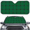 Green Stewart Tartan Print Car Windshield Sun Shade