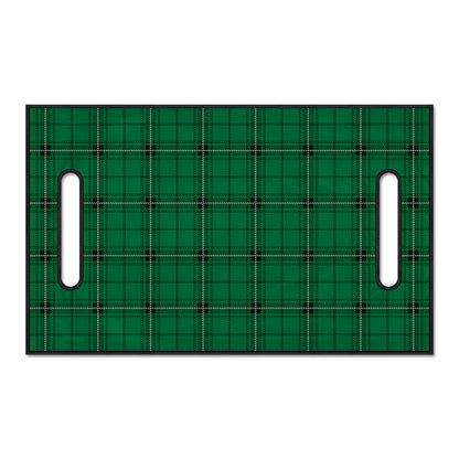 Green Stewart Tartan Print Golf Cart Seat Cover