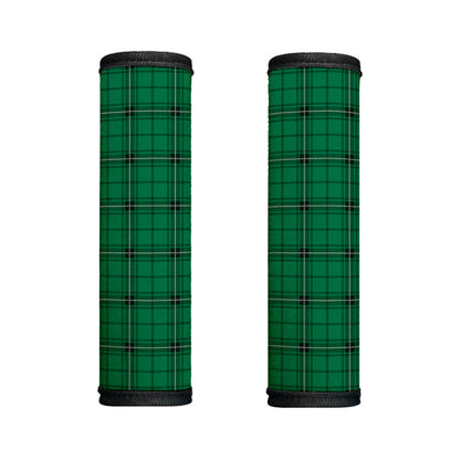 Green Stewart Tartan Print Handle Covers