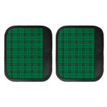 Green Stewart Tartan Print Handle Covers