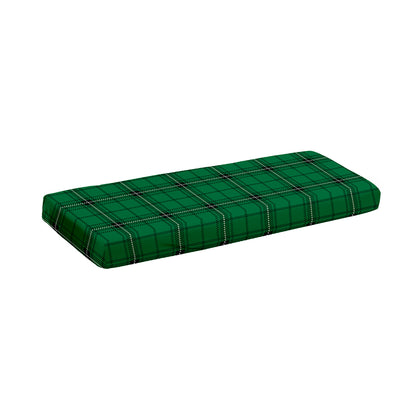Green Stewart Tartan Print Piano Keyboard Cover