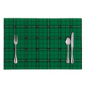 Green Stewart Tartan Print Placemat