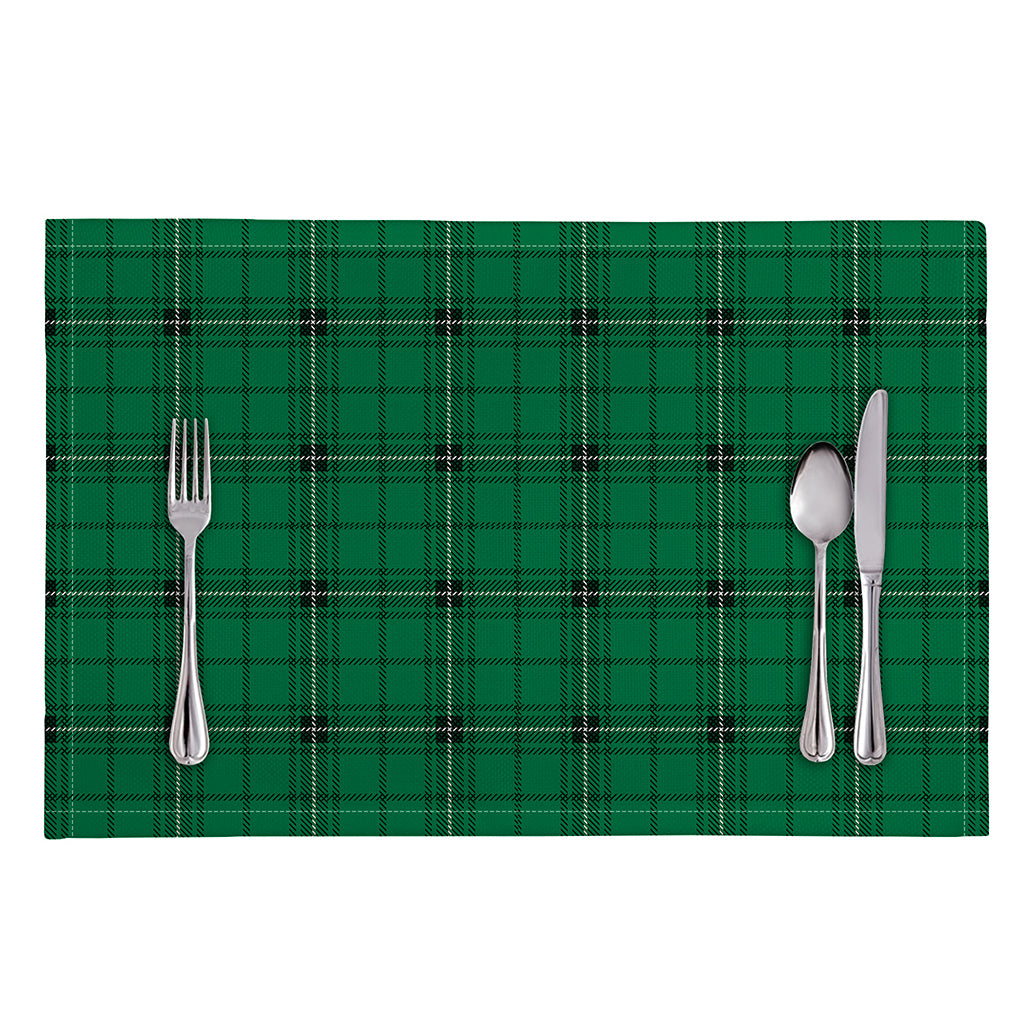 Green Stewart Tartan Print Placemat