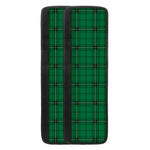 Green Stewart Tartan Print Refrigerator Handle Covers