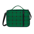 Green Stewart Tartan Print Shoulder Strap Bible Bag
