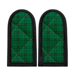 Green Stewart Tartan Print Skillet Handle Cover
