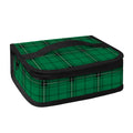 Green Stewart Tartan Print Small Lunch Bag
