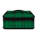Green Stewart Tartan Print Small Lunch Bag