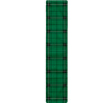 Green Stewart Tartan Print Table Runner