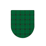 Green Stewart Tartan Print Toilet Lid Cover
