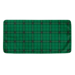 Green Stewart Tartan Print Towel