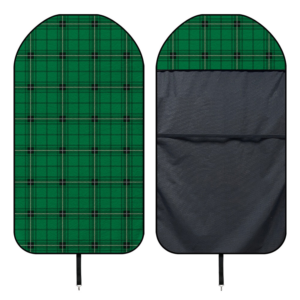 Green Stewart Tartan Print Waterproof Car Seat Cover