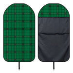 Green Stewart Tartan Print Waterproof Car Seat Cover