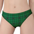 Green Stewart Tartan Print Women's Panties