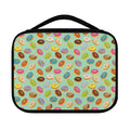 Green Striped Donut Pattern Print Classic Bible Case