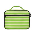 Green Striped Pattern Print Briefcase Bible Bag