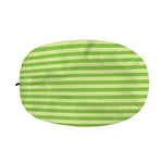 Green Striped Pattern Print Car Side Mirror Covers