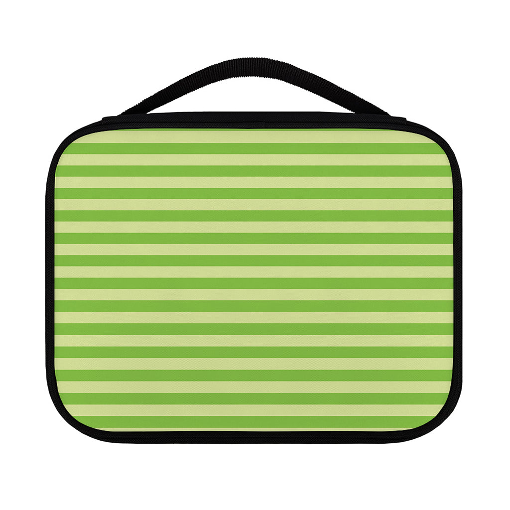 Green Striped Pattern Print Classic Bible Case