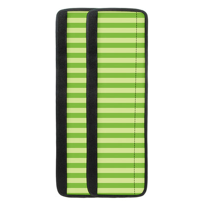 Green Striped Pattern Print Refrigerator Handle Covers