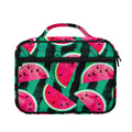 Green Striped Watermelon Pattern Print Briefcase Bible Bag