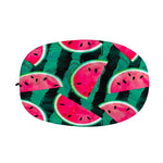 Green Striped Watermelon Pattern Print Car Side Mirror Covers