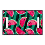 Green Striped Watermelon Pattern Print Golf Cart Seat Cover