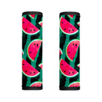 Green Striped Watermelon Pattern Print Handle Covers
