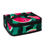 Green Striped Watermelon Pattern Print Small Lunch Bag