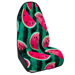 Green Striped Watermelon Pattern Print Waterproof Car Seat Cover