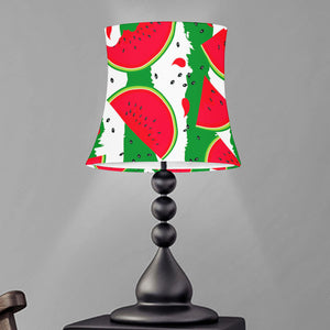 Green Stripes Watermelon Pattern Print Bell Lamp Shade