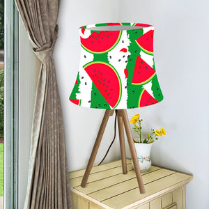 Green Stripes Watermelon Pattern Print Bell Lamp Shade