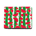 Green Stripes Watermelon Pattern Print Bifold Wallet