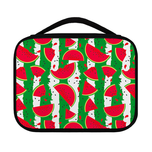 Green Stripes Watermelon Pattern Print Classic Bible Case