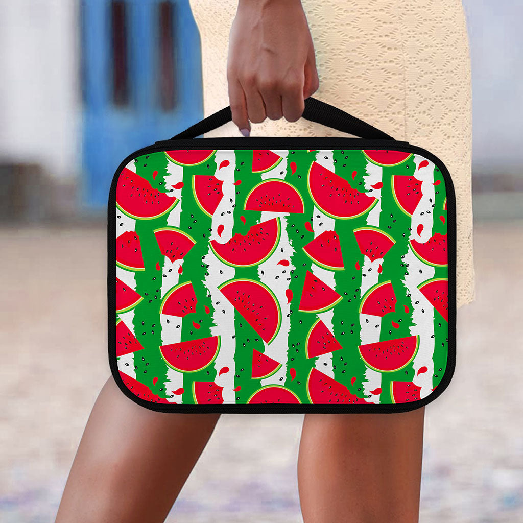 Green Stripes Watermelon Pattern Print Classic Bible Case