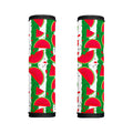 Green Stripes Watermelon Pattern Print Handle Covers