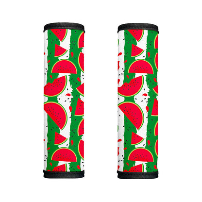 Green Stripes Watermelon Pattern Print Handle Covers