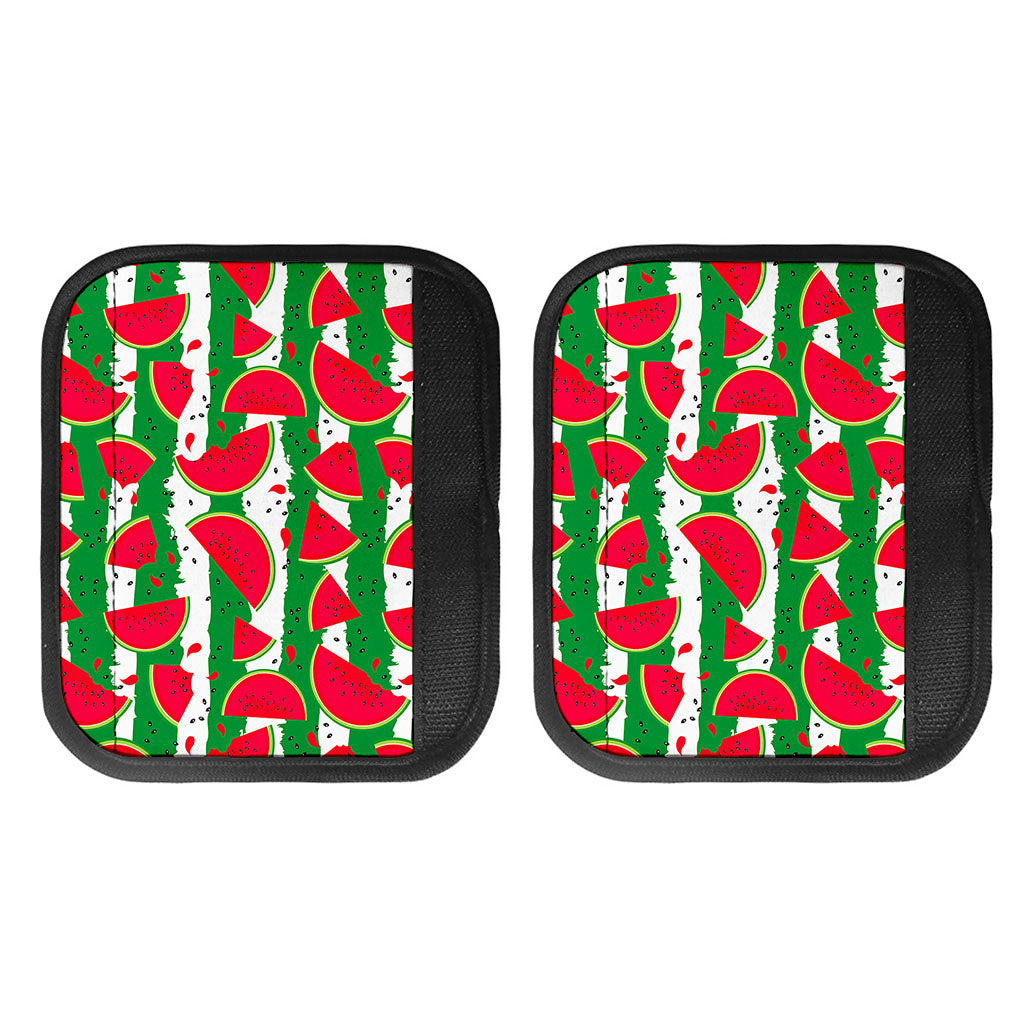 Green Stripes Watermelon Pattern Print Handle Covers