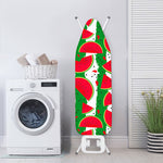 Green Stripes Watermelon Pattern Print Ironing Board Cover