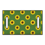 Green Sunflower Pattern Print Golf Cart Seat Cover