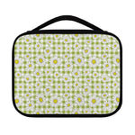 Green Tartan Daisy Pattern Print Classic Bible Case