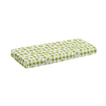 Green Tartan Daisy Pattern Print Piano Keyboard Cover