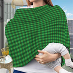 Green Tartan Saint Patrick's Day Print Baby Seat Cover