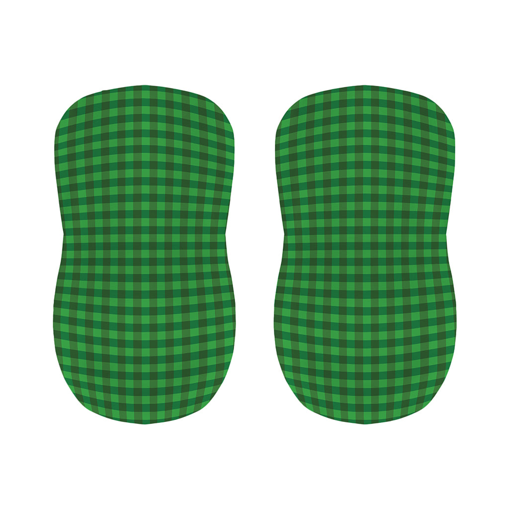 Green Tartan Saint Patrick's Day Print Bar Stool Covers