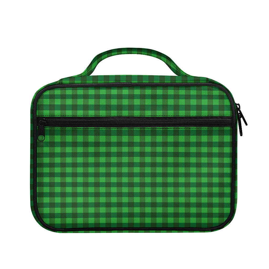 Green Tartan Saint Patrick's Day Print Briefcase Bible Bag