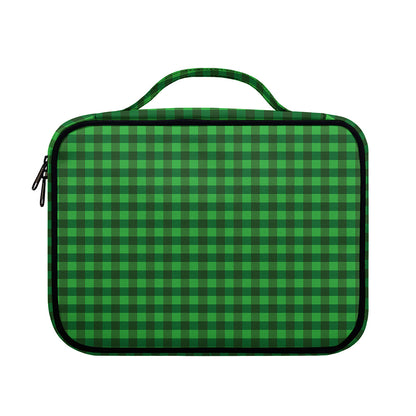 Green Tartan Saint Patrick's Day Print Briefcase Bible Bag