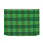 Green Tartan Saint Patrick's Day Print Drum Lamp Shade