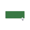 Green Tartan Saint Patrick's Day Print Extended Mouse Pad