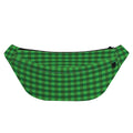 Green Tartan Saint Patrick's Day Print Fanny Pack