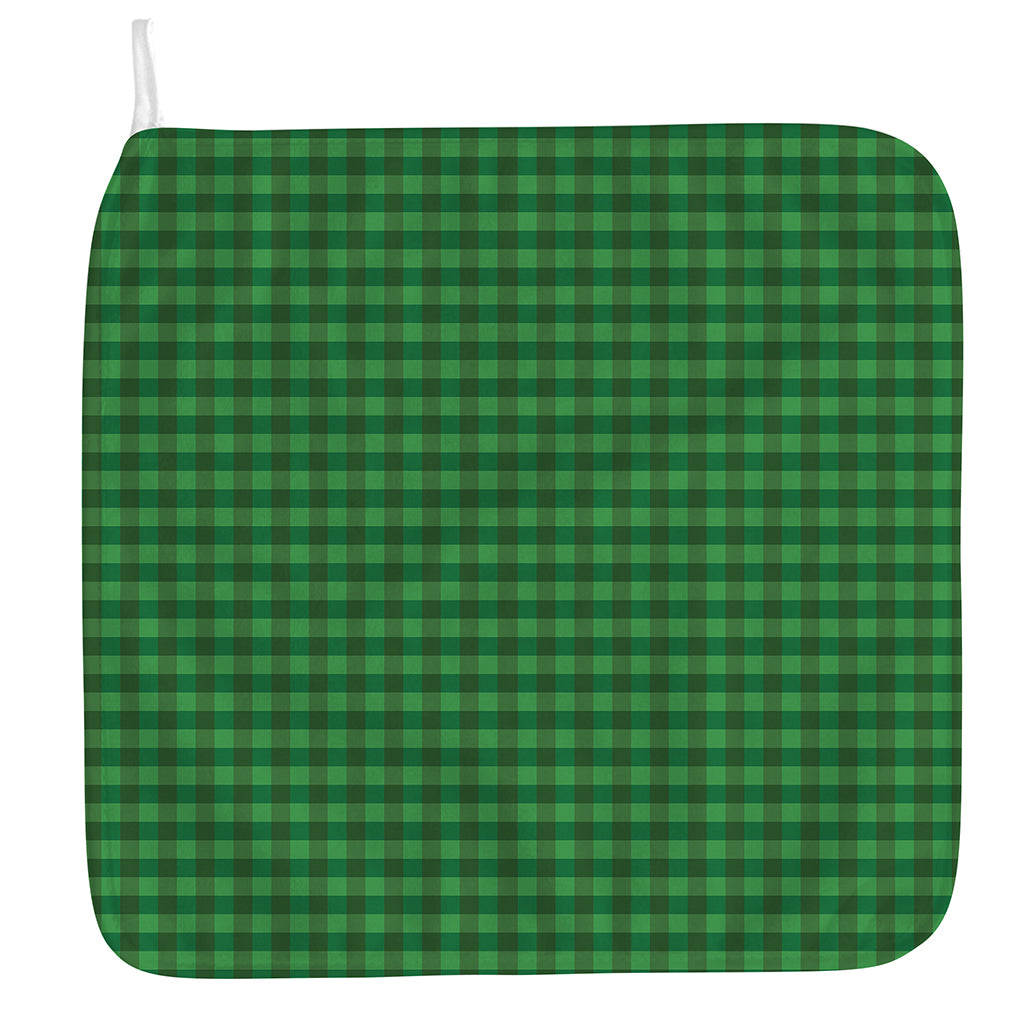 Green Tartan Saint Patrick's Day Print Hand Towel