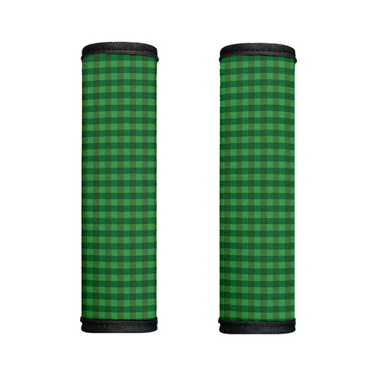Green Tartan Saint Patrick's Day Print Handle Covers
